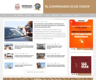 Ensenada.gob.mx(Municipio de Ensenada) Screenshot