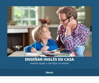 Ensenaringlesencasa.com(Enseñar inglés en casa) Screenshot
