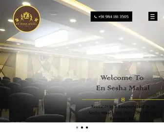 Enseshamahal.com(Wedding Hall Services in Chennai) Screenshot