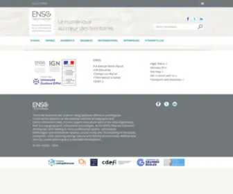 ENSG.eu(Accueil) Screenshot
