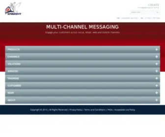 Ensighthq.com(Multi-Channel Digital Marketing Platform in the Cloud) Screenshot