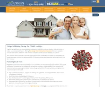 Ensignbuildingsolutions.com(Ensign Building Solutions) Screenshot