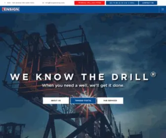 Ensignenergy.com(Ensign Energy Services Inc) Screenshot