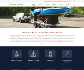 Ensignspars.com(Ensign Spars) Screenshot