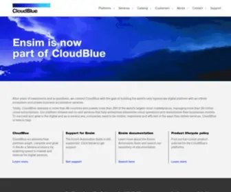 Ensim.com(Cloudblue) Screenshot