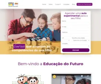 Ensinamais.com.br(Ensinamais) Screenshot