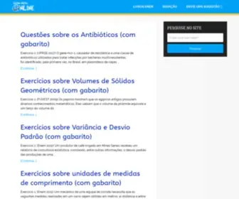 Ensinomedioonline.com.br(Ensino Médio Online) Screenshot