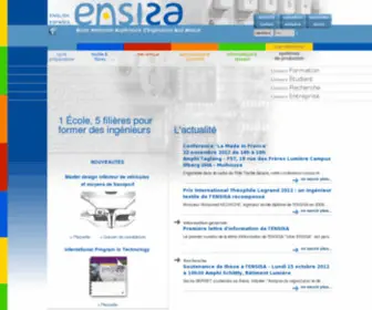 Ensitm.fr(Ecole ingénieur Alsace) Screenshot