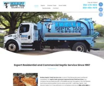 Ensleyseptic.com(Septic Tank Service) Screenshot