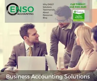 Ensoaccounting.com(Enso Accounting) Screenshot