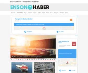 Enson7Haber.com(Son Dakika Haberler) Screenshot