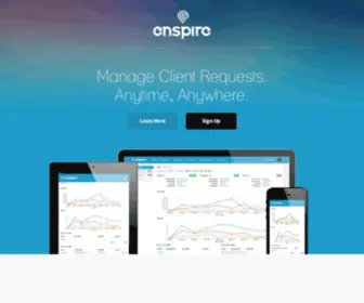 Enspire.ca(Modular Management Information System) Screenshot