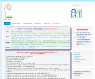 Ensrabat.ac.ma(Site officiel de l'ENS UM5A Rabat Maroc) Screenshot