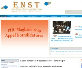 ENST.dz(Ecole Nationale Supérieure de Technologie) Screenshot