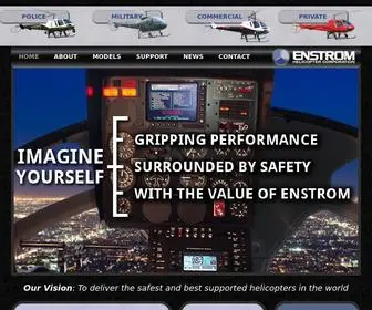 Enstromhelicopter.com(Enstrom Helicopter Corporation) Screenshot