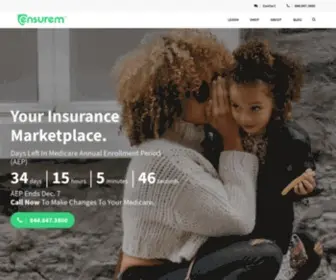 Ensurem.com(Ensurem partners with well) Screenshot