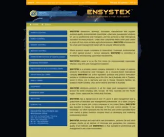 Ensystex.com.ph(Ensystex the Leading Innovation in Pest Management) Screenshot