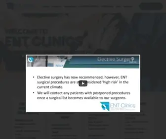 ENT-Clinics.com.au(ENT Clinics) Screenshot