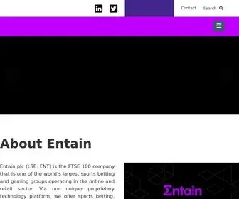 Entaingroup.com Screenshot