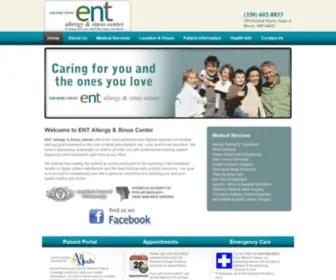 Entallergyandsinus.com(ENT Allergy & Sinus Center) Screenshot