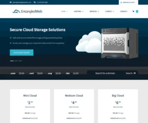 Entangledweb.com(The Entangled Web) Screenshot