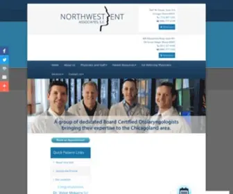 Entdoctorschicago.com(ENT Doctors Chicago) Screenshot