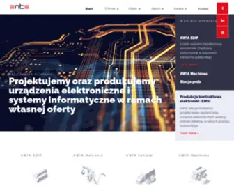 Ente.com.pl(Elektronika, informatyka, przemysł, logistyka) Screenshot