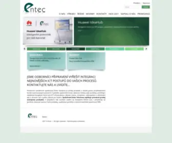 Entec.cz(Entec) Screenshot