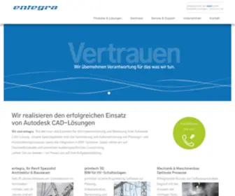 Entegra-SYstems.de(Entegra systems) Screenshot