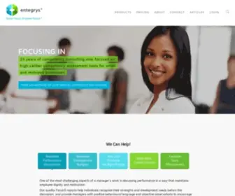 Entegrys.com(Competency Assessments) Screenshot