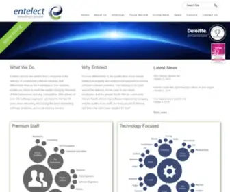 Entelect.co.za(End-to-end technology services and solutions) Screenshot