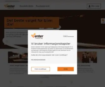 Enter-Forsikring.no(Enter forsikring) Screenshot