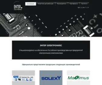 Enter-IC.ru(О компании) Screenshot