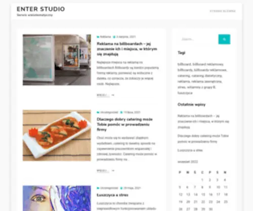 Enter-Studio.net(Serwis wielotematyczny) Screenshot
