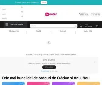 Enter.online(▷ ENTER 》Magazin Online de Electronice în Chișinau) Screenshot