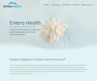 Enterahealth.com(Non-Dairy Gut Health Support Supplements) Screenshot