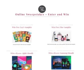 Enterandwin.net(Online Sweepstakes) Screenshot