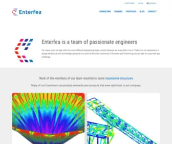 Enterfea.com(Engineers with passion) Screenshot