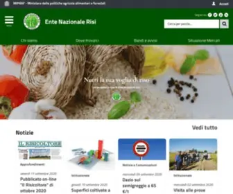 Enterisi.it(Ente Nazionale Risi) Screenshot