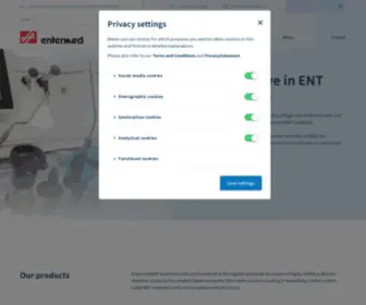 Entermed.com(Entermed BV) Screenshot