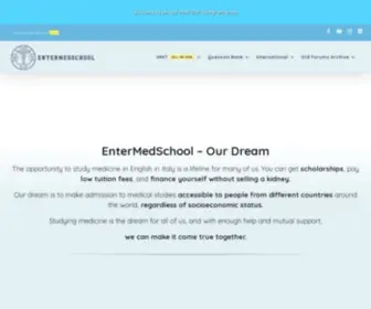 Entermedschool.com(Medical Student Community) Screenshot