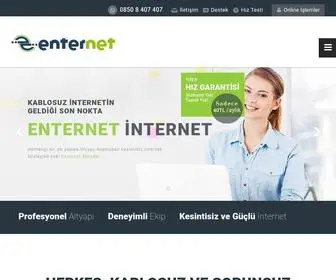 Enternet.com.tr(KABLOSUZ İNTERNET SAĞLAYICINIZ) Screenshot