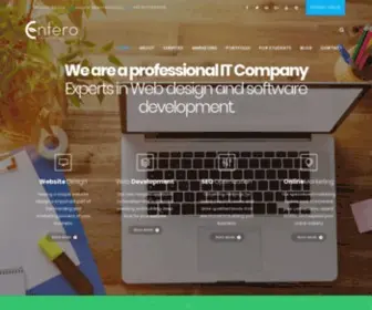 Entero.co.in(Web designing and software development company in Thrissur Kerala) Screenshot