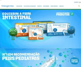 Enterogermina.com.br(Conheça Enterogermina®) Screenshot