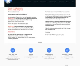 Enterpc.com(Enterprise Computer Repair Service) Screenshot