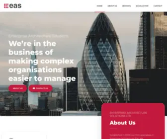 Enterprise-Architecture.com(EAS) Screenshot