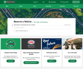 Enterprise.ca(Car Rental with Great Rates & Service) Screenshot