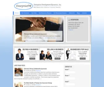 Enterprisedr.com(M&A, Business Sales, Valuations, Consulting, Financing) Screenshot