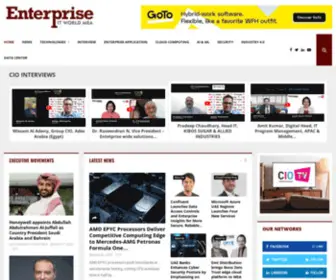 Enterpriseitworldmea.com(Enterprise IT World MEA) Screenshot