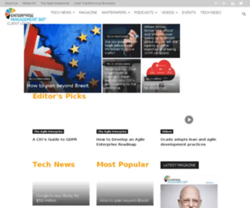 Enterprisemanagement360.com(Enterprise) Screenshot
